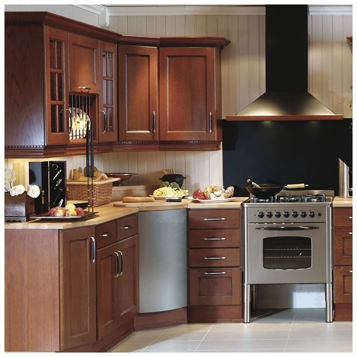 shaker cabinets brown