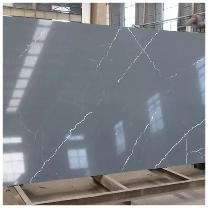 Pietra Grey Quartz Slabs