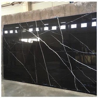 Мармурові плити Nero Marquina