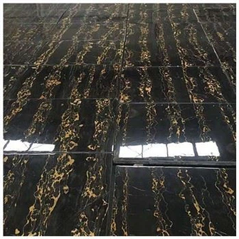 Мармурова плитка Nero Portoro