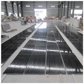 Мармурова плитка для підлоги Royal Black Wood