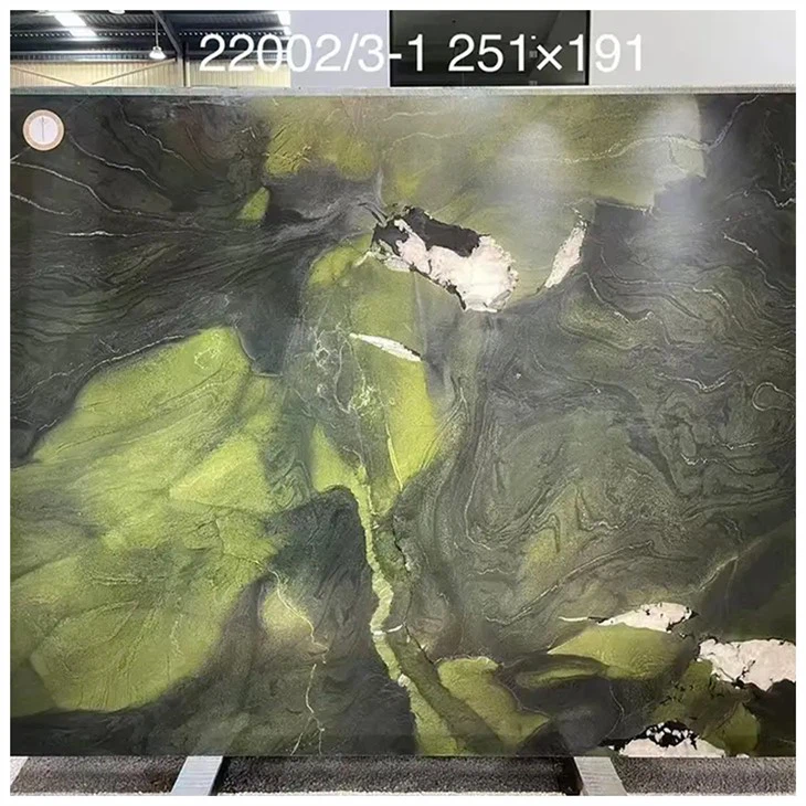  Avocado Leathered Quartzite Slabs