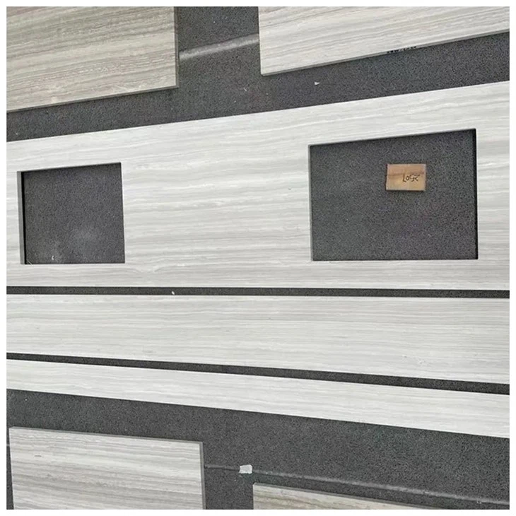Wooden White Marble Vanity Tops