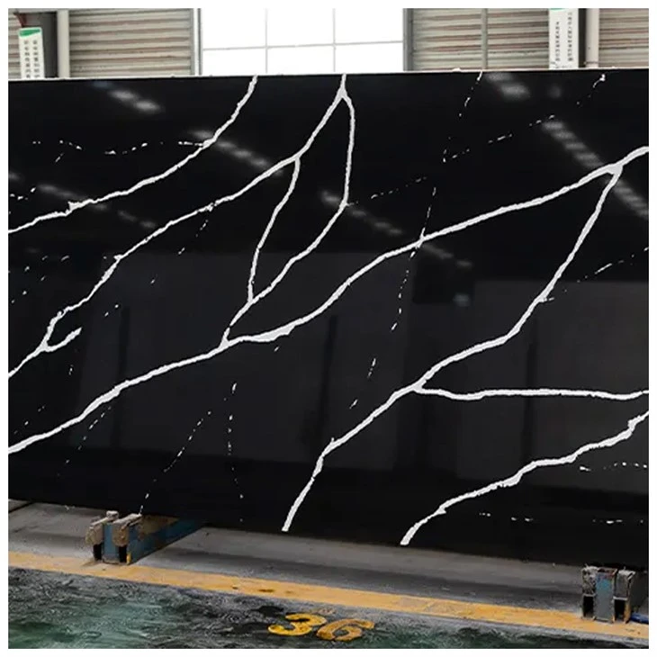 Nero Marquina Quartz Stone Slabs