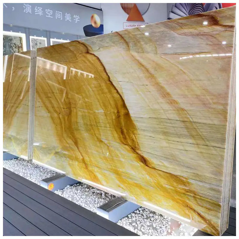 Giallo Macaubas Quartzite Slabs